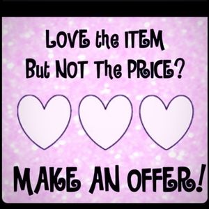 cleaning out my closet. Reasonable offers accepted